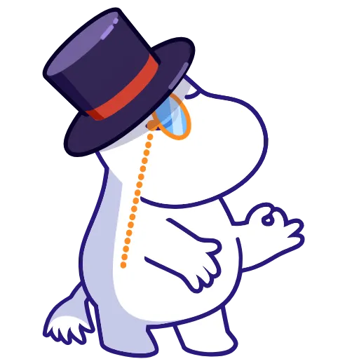 Стикер 19 Moomin