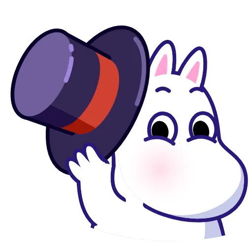 Стикер 5 Moomin