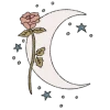 Стикер 5 Moon - луна