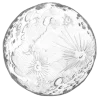 Стикер 32 Moon - луна