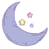 Стикер 22 Moon - луна