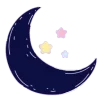 Стикер 23 Moon - луна