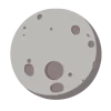 Стикер 43 Moon - луна