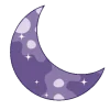 Стикер 18 Moon - луна