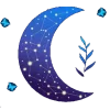 Стикер 25 Moon - луна