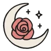Стикер 2 Moon - луна