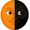🫥 Эмодзи «Moon - разноцветные луночки» для Telegram