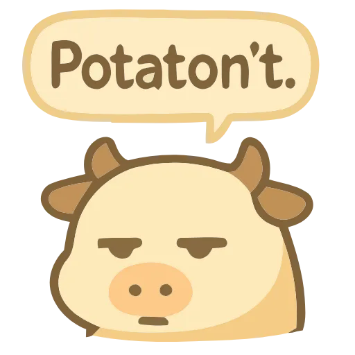 Стикер 20 Mootato