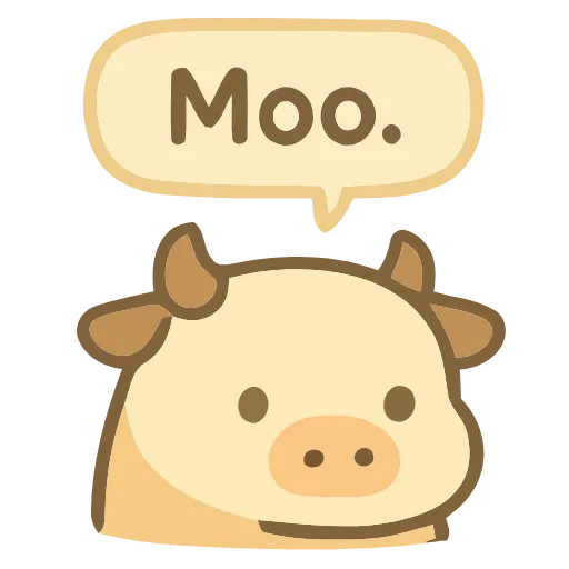 Стикер 9 Mootato