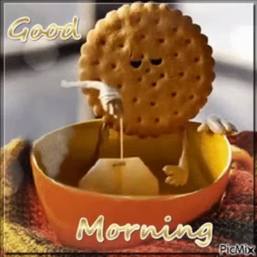 😘 Стикер «Morning» для Telegram