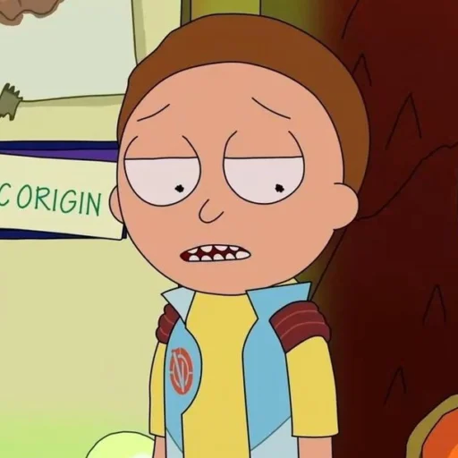 😞 Стикер «Morty Smith» для Telegram