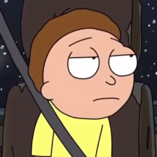 😶 Стикер «Morty Smith» для Telegram