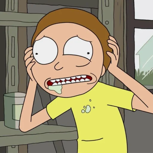 😵‍💫 Стикер «Morty Smith» для Telegram