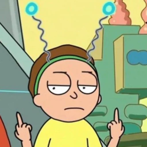 😒 Стикер «Morty Smith» для Telegram
