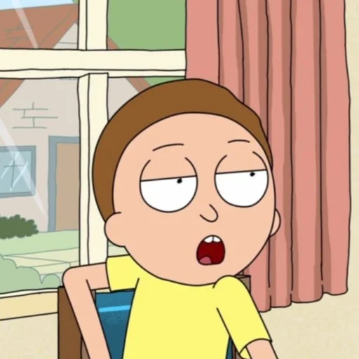 😦 Стикер «Morty Smith» для Telegram