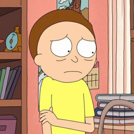 😕 Стикер «Morty Smith» для Telegram