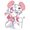 🥰 Эмодзи «Мауси» для Telegram