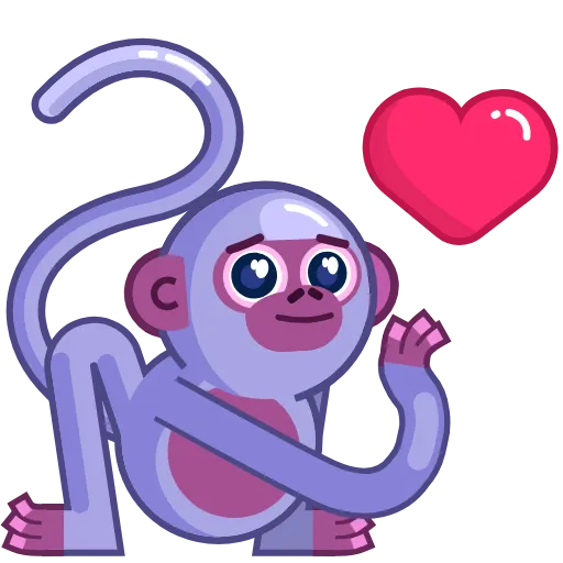 Стикер 3 Movin' Monkey -