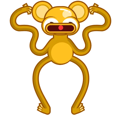 Стикер 13 Movin' Monkey -