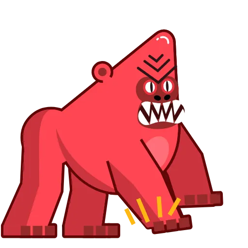 Стикер 14 Movin' Monkey -