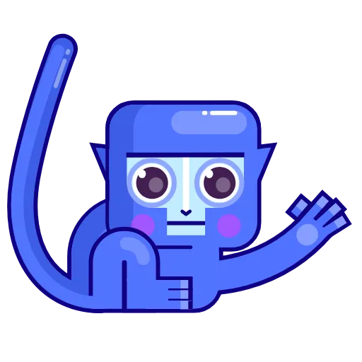 Стикер 5 Movin' Monkey -