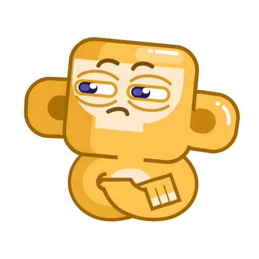 Стикер 16 Movin' Monkey -