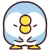 Стикер 4 Moving Bird