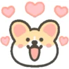Стикер 8 Corgi -