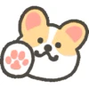 Стикер 3 Corgi -