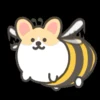 Стикер 53 Corgi -