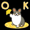 Стикер 60 Corgi -