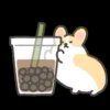 Стикер 57 Corgi -
