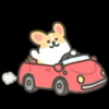 Стикер 58 Corgi -