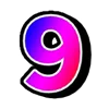 Стикер 61 Fonts