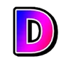 Стикер 4 Fonts
