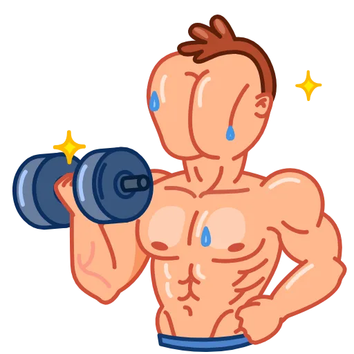 Стикер 22 Mr Rosy Cheeks