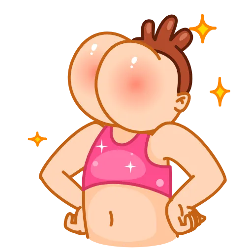 Стикер 16 Mr Rosy Cheeks