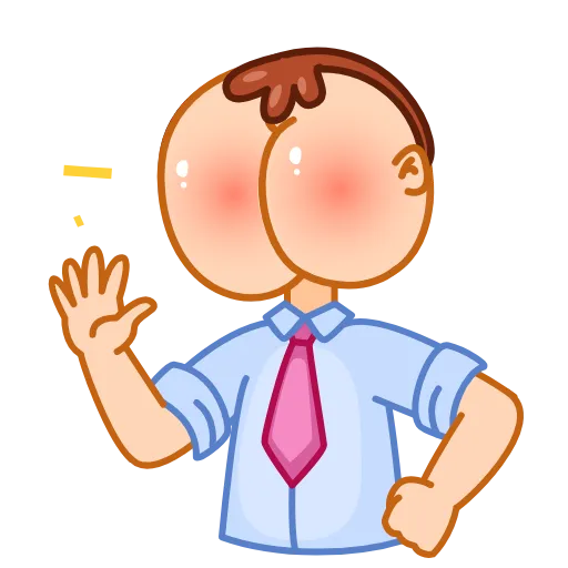 Стикер 5 Mr Rosy Cheeks