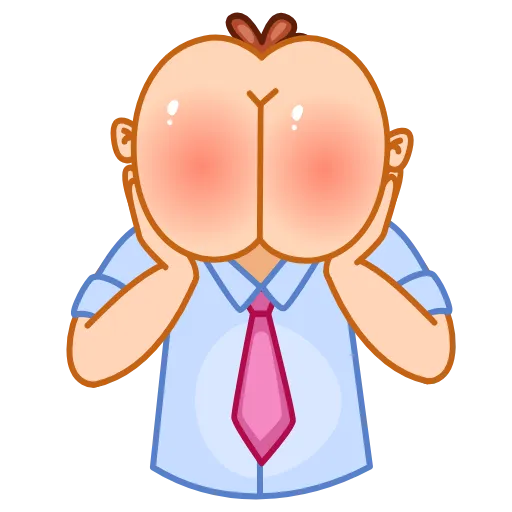 Стикер 7 Mr Rosy Cheeks
