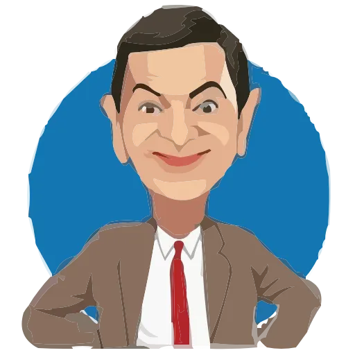 Стикер 27 Mr.Bean
