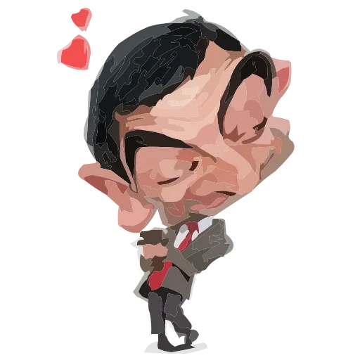 Стикер 46 Mr.Bean