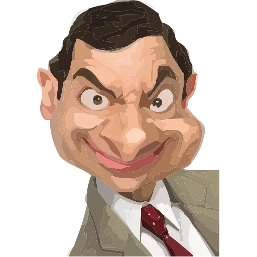 Стикер 29 Mr.Bean
