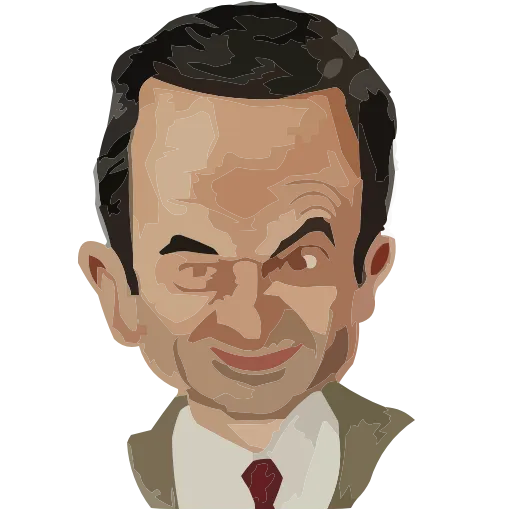 Стикер 44 Mr.Bean