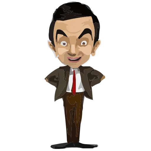 Стикер 41 Mr.Bean
