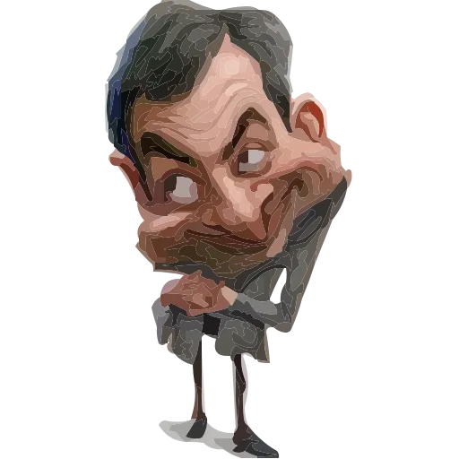 Стикер 38 Mr.Bean