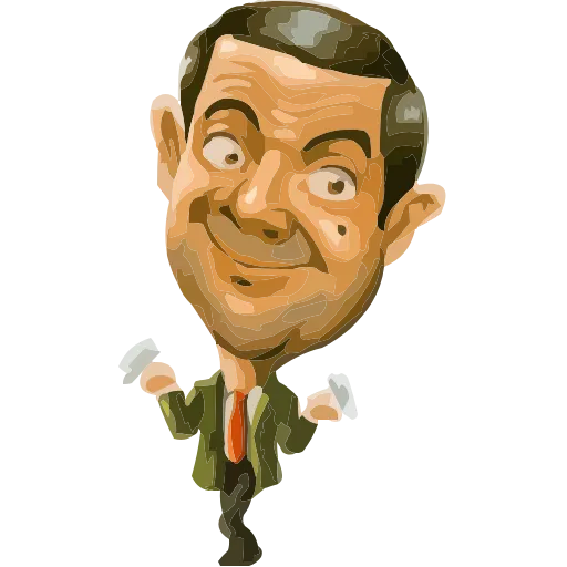 Стикер 32 Mr.Bean