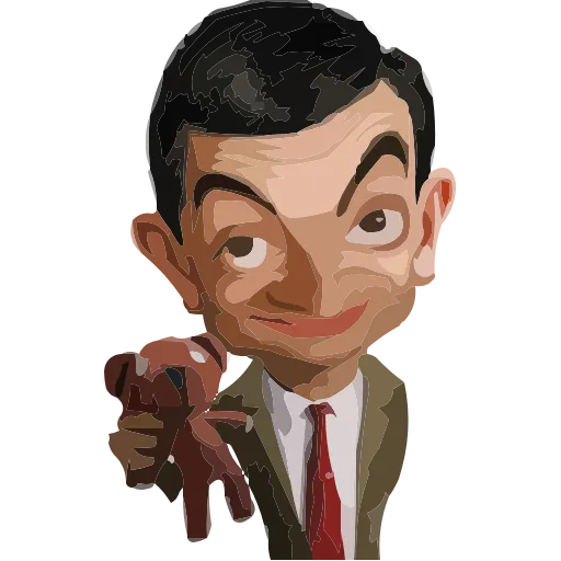 Стикер 48 Mr.Bean