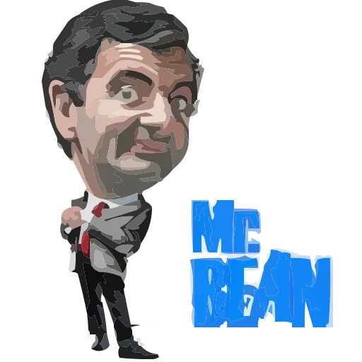 😏 Эмодзи «Mr Bean» для Telegram