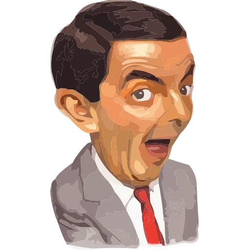 Стикер 34 Mr.Bean