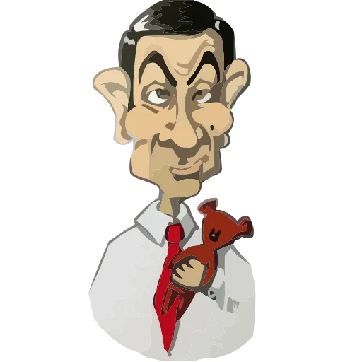 Стикер 45 Mr.Bean